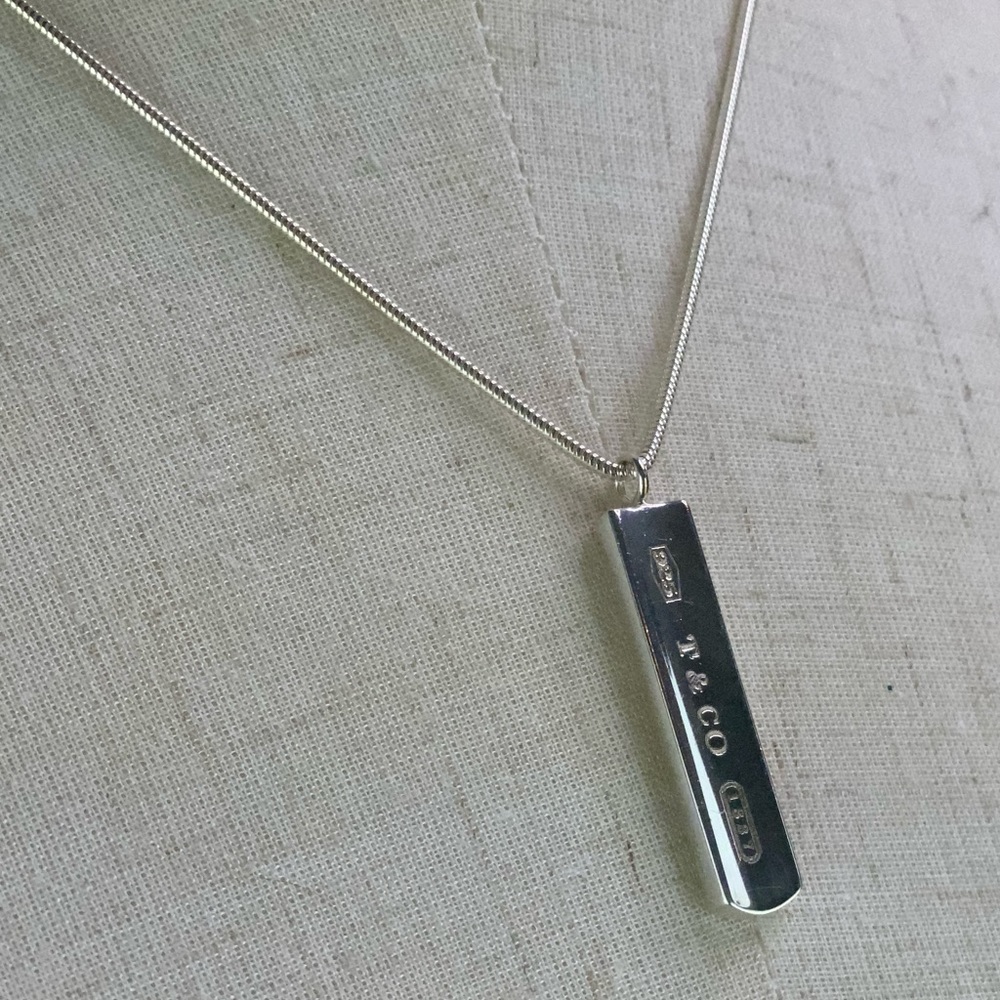 ๐๐
พ๐
ป๐
ณ Auth Tiffany 1837 Pendant Necklace AG925 - Picture 3 of 7